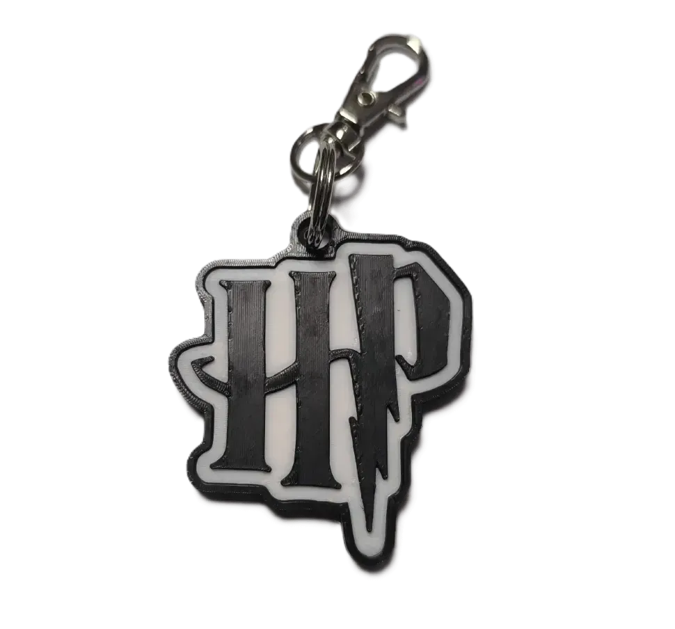 Брелок Harry Potter Гаррі Logo Keychain ABS пластик 4 см.