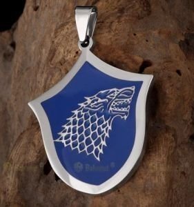 Медальон Game of Thrones Stark Wolf -   -  