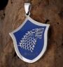 Медальйон Game of Thrones Stark Wolf