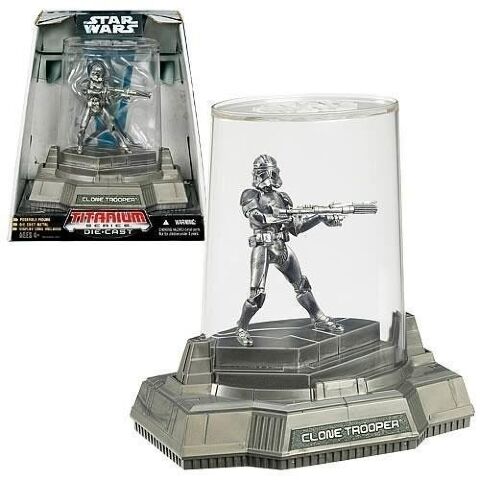 Фігурка Star Wars - TITANIUM DIECAST - CLONE TROOPER - Фигурки, статуэтки  - Фигурки, статуэтки 