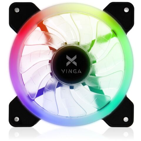 Кулер для корпуса Vinga ARGB FAN Orc ОЕМ - Вентиляторы к корпусам  - Вентиляторы к корпусам 
