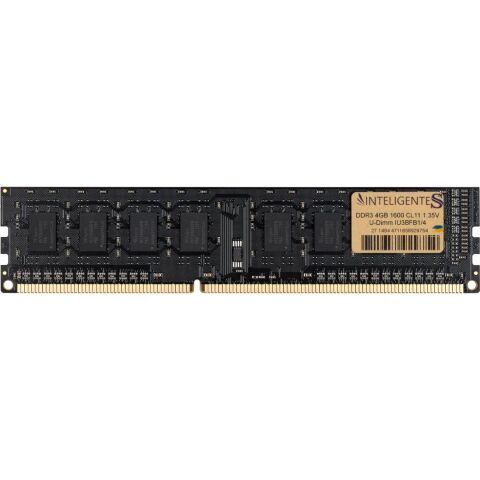 Модуль памяти для компьютера DDR3L 4GB 1600 MHz INTELIGENTES (IU3BFB1/4) - Модули памяти для компьютера  - Модули памяти для компьютера 
