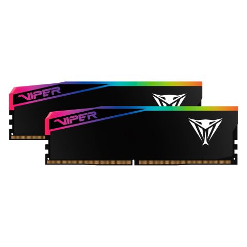 Модуль памяти для компьютера DDR5 32GB (2x16GB) 6400 MHz Viper Elite 5 Ultra RGB Patriot (VEUR532G6432K) - Нулевой остаток (Feed) - Нулевой остаток (Feed)