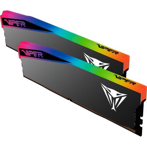 Модуль памяти для компьютера DDR5 32GB (2x16GB) 6400 MHz Viper Elite 5 Ultra RGB Patriot (VEUR532G6432K) - Нулевой остаток (Feed) - Нулевой остаток (Feed)