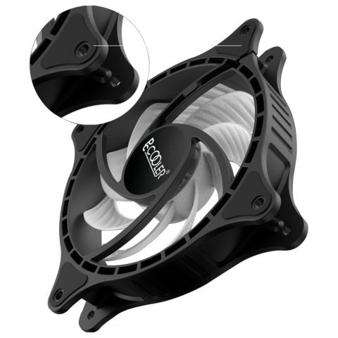 Кулер для корпуса PcCooler FX 120 ARGB - Нулевой остаток (Feed)  - Нулевой остаток (Feed) 