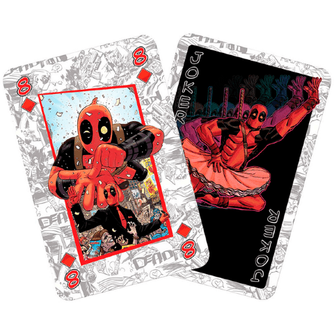 Гральні карти Марвел Marvel Deadpool Play Cards Game Waddingtons Number 1 - -
