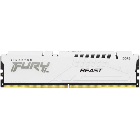 Модуль памяти для компьютера DDR5 16GB 5200 MHz Beast AM5 White Kingston Fury (ex.HyperX) (KF552C36BWE-16) - Нулевой остаток (Feed)  - Нулевой остаток (Feed) 