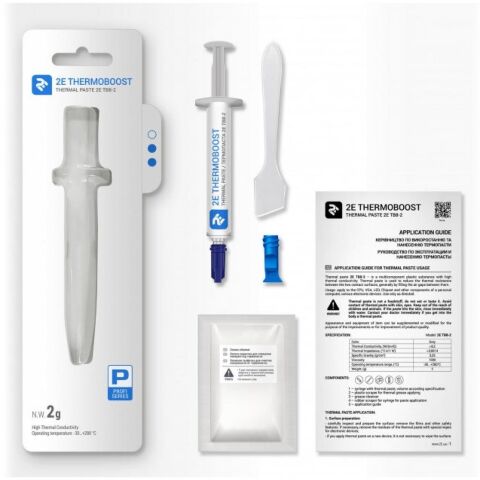 Термопаста 2E THERMOBOOST PROFI (2E-TB8-2) - Нулевой остаток (Feed)  - Нулевой остаток (Feed) 