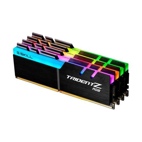 Модуль памяти для компьютера DDR4 128GB (4x32GB) 3600 MHz Trident Z RGB G.Skill (F4-3600C18Q-128GTZR) - Нулевой остаток (Feed)  - Нулевой остаток (Feed) 