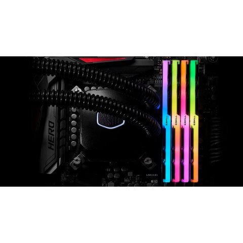 Модуль памяти для компьютера DDR4 128GB (4x32GB) 3600 MHz Trident Z RGB G.Skill (F4-3600C18Q-128GTZR) - Нулевой остаток (Feed)  - Нулевой остаток (Feed) 
