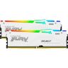 Модуль памяти для компьютера DDR5 64GB (2x32GB) 6000 MHz Beast White RGB Kingston Fury (ex.HyperX) (KF560C36BWEAK2-64)