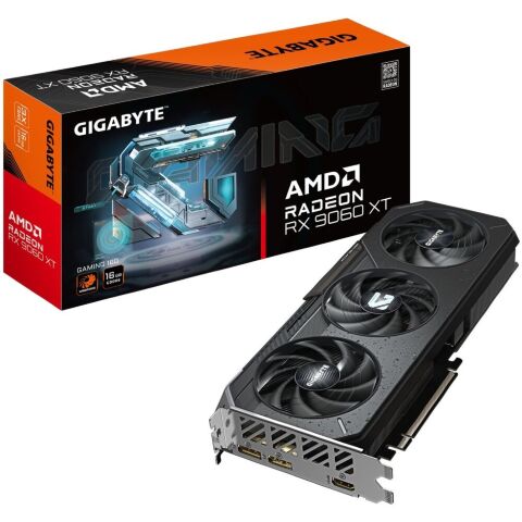 Видеокарта GIGABYTE Radeon RX 9060 XT 16Gb GAMING (GV-R9060XTGAMING-16GD) - Нулевой остаток (Feed)  - Нулевой остаток (Feed) 