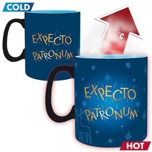 Чашка хамелеон Harry Potter Expecto Patronum King size Гарри Поттер Экспекто Патронум Кружка 460 мл