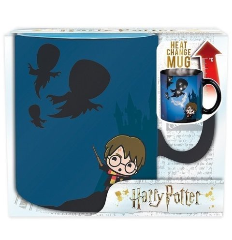 Чашка хамелеон Harry Potter Expecto Patronum King size Гарри Поттер Экспекто Патронум Кружка 460 мл -   -