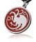 Медальон Game of Thrones Targaryen Dragon -   -  