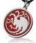 Медальйон Game of Thrones Targaryen Dragon -   -  