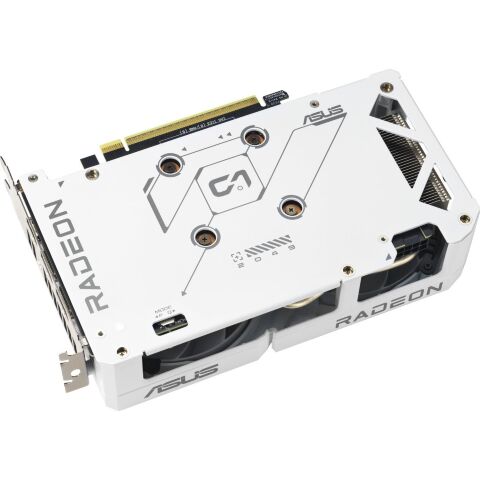 Видеокарта ASUS Radeon RX 9060 XT 16Gb DUAL WHITE OC (DUAL-RX9060XT-16G-WHITE) - Видеокарты  - Видеокарты 