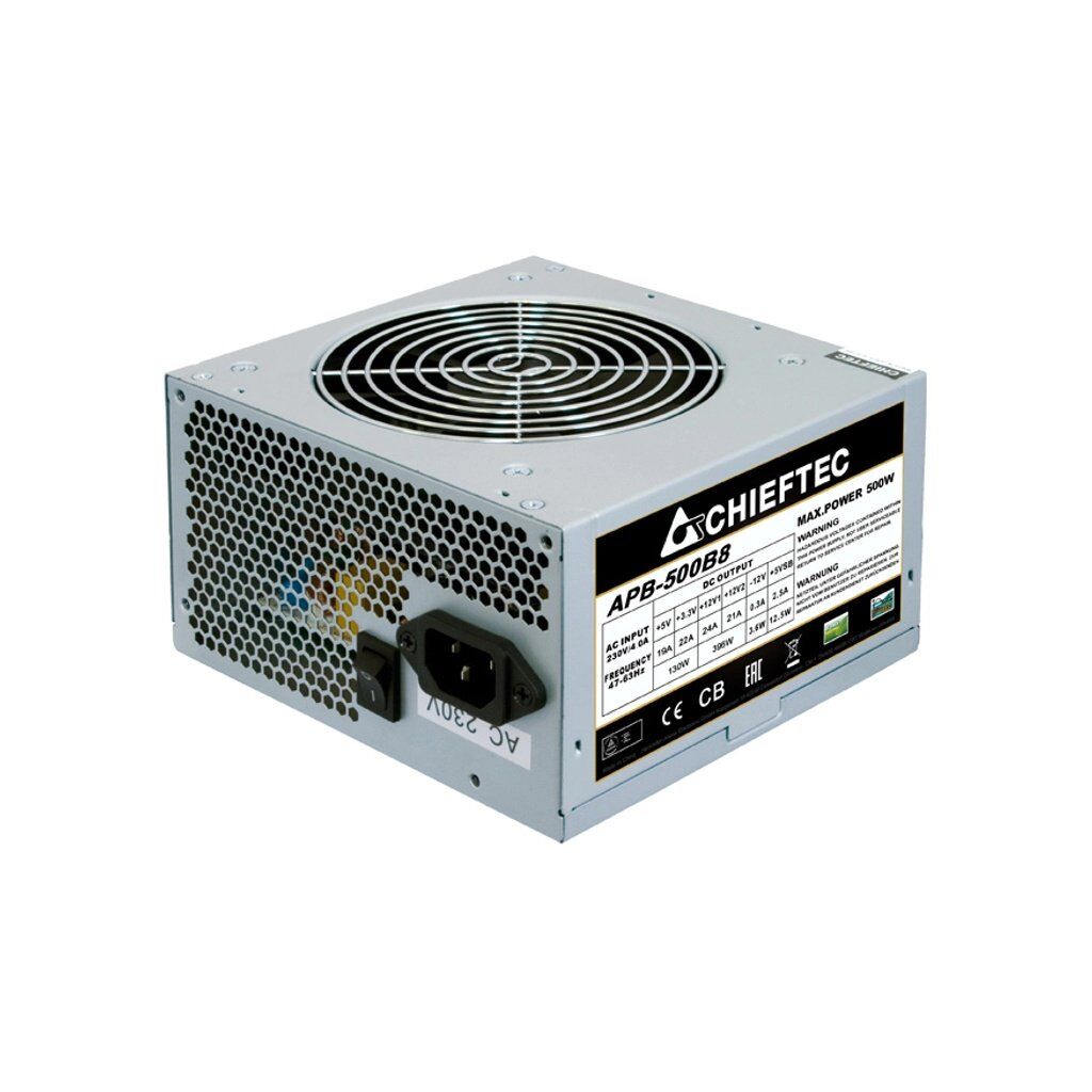 Блок питания Chieftec 500W (APB-500B8)