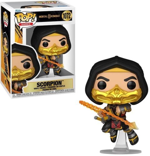 Фигурка Funko Pop Mortal Kombat Scorpion Фанко Скорпион 1072 -   -  