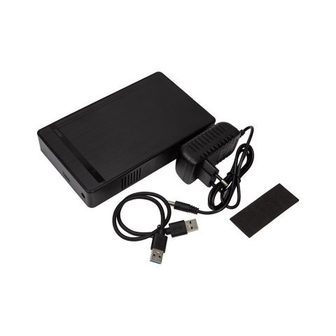 Карман внешний PowerPlant HDD 2.5/3.5" USB3.0 (HC380404) - Нулевой остаток (Feed) - Нулевой остаток (Feed)