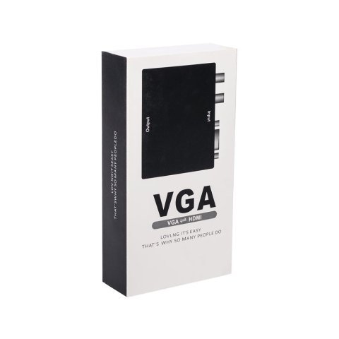 Конвертор HDMI to VGA Atcom (15272) - Нулевой остаток (Feed)  - Нулевой остаток (Feed)