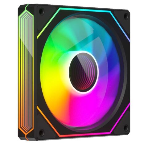 Кулер для корпуса Zezzio PRISM 6 Pro ARGB Black - Вентиляторы к корпусам - Вентиляторы к корпусам