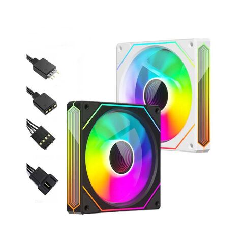 Кулер для корпуса Zezzio PRISM 6 Pro ARGB Black - Вентиляторы к корпусам - Вентиляторы к корпусам