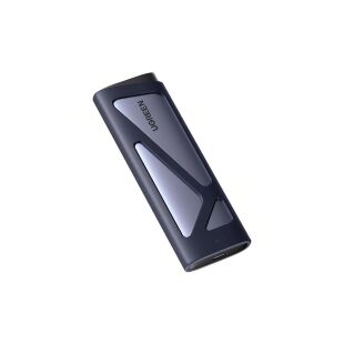 Карман внешний Ugreen USB 3.2 Gen 2 to M.2 NVMe/SATA 10Gbps UASP TRIM CM767 gray (15813)