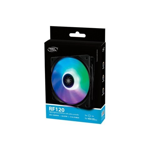 Кулер для корпуса Deepcool RF120 (DP-FRGB-RF120-1C) - Нулевой остаток (Feed) - Нулевой остаток (Feed)
