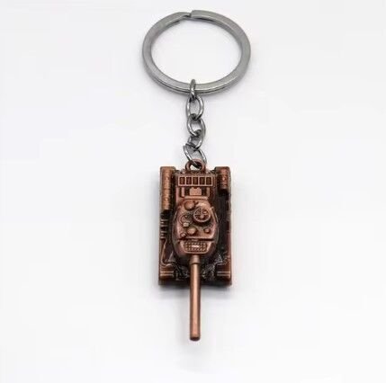 Брелок World of Tanks танк (колір: мідь) башта обертається -   -  