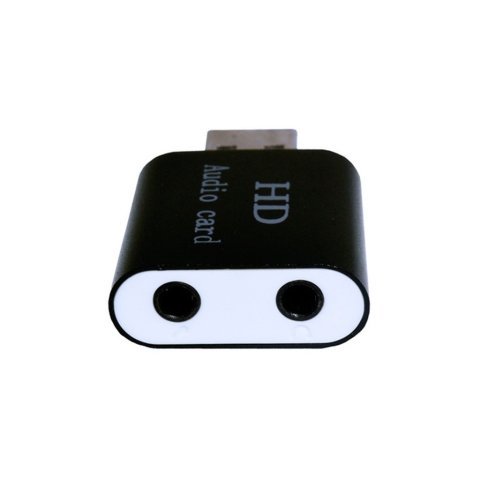 Звуковая плата Dynamode USB-SOUND7-ALU black - Нулевой остаток (Feed)  - Нулевой остаток (Feed) 