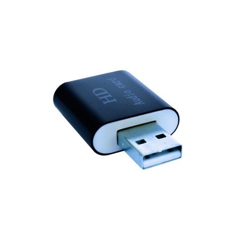 Звуковая плата Dynamode USB-SOUND7-ALU black - Нулевой остаток (Feed)  - Нулевой остаток (Feed) 