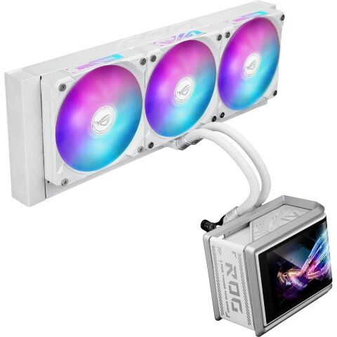 Система жидкостного охлаждения ASUS ROG Ryuo IV SLC 360 ARGB White (90RC0152-B0EAY0) - Нулевой остаток (Feed)  - Нулевой остаток (Feed) 