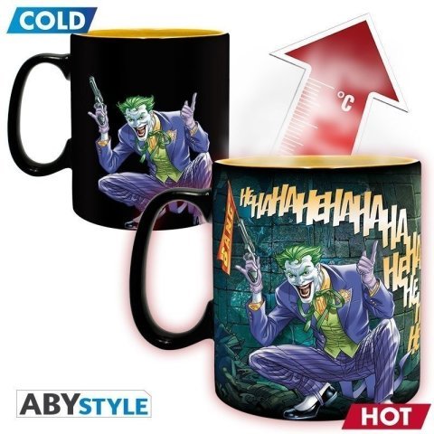 Чашка хамелеон Abystyle DC COMICS Batman and Joker Ceramic Mug кружка Бэтмен и Джокер 460 мл - -