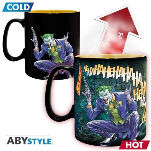 Чашка хамелеон Abystyle DC COMICS Batman and Joker Ceramic Mug кружка Бетмен та Джокер 460 мл - -