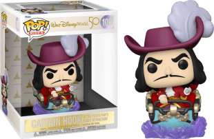 Фигурка Funko Disney World 50th Captain Hook at Peter Pans Flight Attraction Капитан Крюк фанко 109