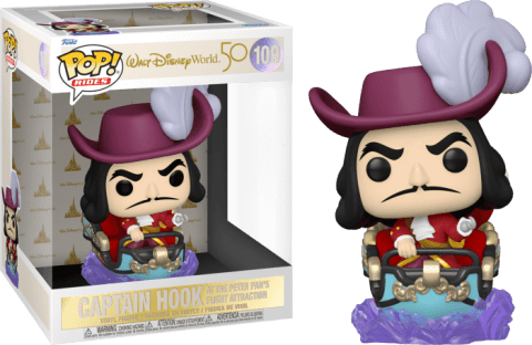 Фигурка Funko Disney World 50th Captain Hook at Peter Pans Flight Attraction Капитан Крюк фанко 109 -   -