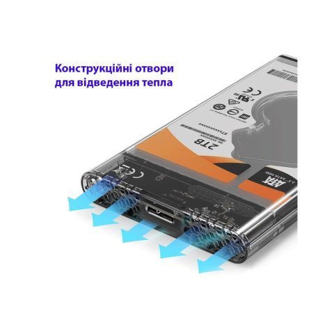 Карман внешний Maiwo 2.5" SATA/SSD HDD - USB3.0 (K2510B) - Нулевой остаток (Feed) - Нулевой остаток (Feed)