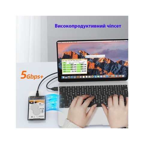 Карман внешний Maiwo 2.5" SATA/SSD HDD - USB3.0 (K2510B) - Нулевой остаток (Feed) - Нулевой остаток (Feed)