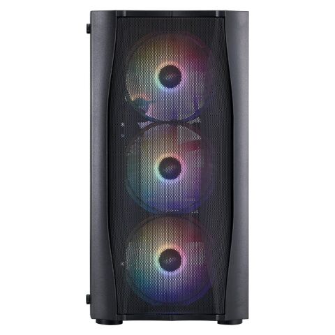 Корпус для ПК 1stPlayer X3-M-BK-4F1 - Нулевой остаток (Feed)  - Нулевой остаток (Feed) 