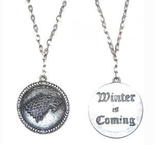Медальон Game of Thrones Stark Wolf (Winter is Coming) -   -  