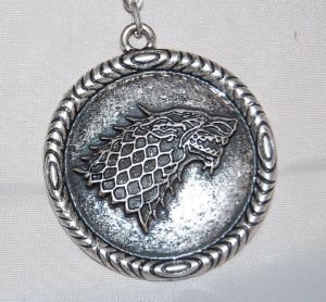Медальон Game of Thrones Stark Wolf (Winter is Coming) -   -  