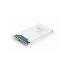 Карман внешний Gembird 2.5", USB 3.0, прозрачный (EE2-U3S9-6)