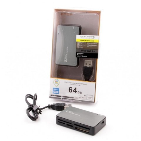 Считыватель флеш-карт Atcom TD2053 (16114) - Нулевой остаток (Feed)  - Нулевой остаток (Feed) 