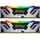 Модуль памяти для компьютера DDR5 96GB (2x48GB) 6000 MHz Renegade RGB XMP Kingston Fury (ex.HyperX) (KF560C32RSAK2-96) - Нулевой остаток (Feed)  - Нулевой остаток (Feed) 