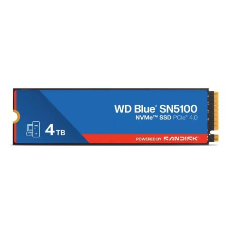 Накопитель SSD M.2 2280 4TB BLUE SN5100 WD (WDS400T5B0E-00CPE0) - Внутренние SSD  - Внутренние SSD 