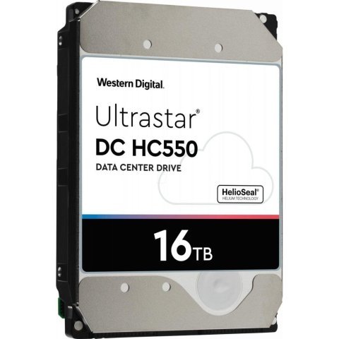 Жесткий диск 3.5" 16TB Ultrastar DC HC550 WD (WUH721816ALE6L4) - Нулевой остаток (Feed)  - Нулевой остаток (Feed) 