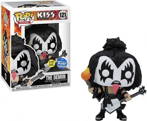 Фигурка Funko KISS The Demon Фанко Кисс Демон Glow in The Dark (Exclusive) 121 - -