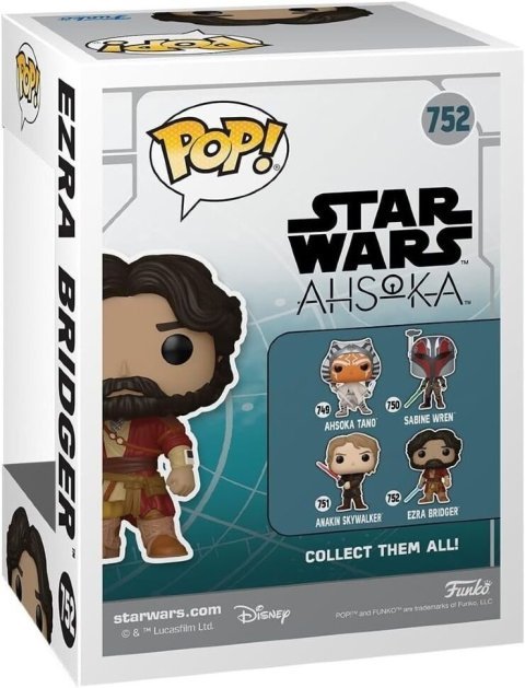 Фигурка Funko Star Wars: Ezra Bridger Фанко Звёздные войны Эзра Бриджер 752 - -