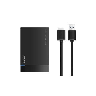 Карман внешний Ugreen USB 3.0 to M.2 SATA SSD US221 black (30848)
